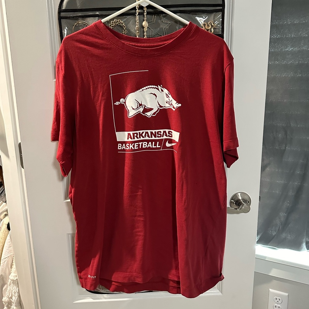 Arkansas Razorbacks Cotton Dri-Fit Nike T-Shirt - XL